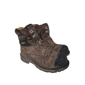 Dakota Men's 8537 8'' Quad Comfort Aluminum Toe Comp Plate Work Boot Brown 11W